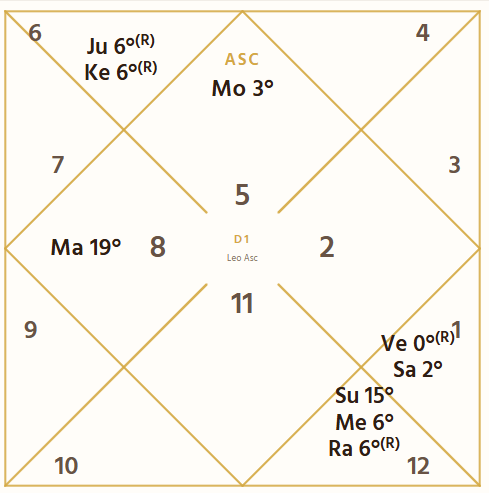 North Indian natal chart preview